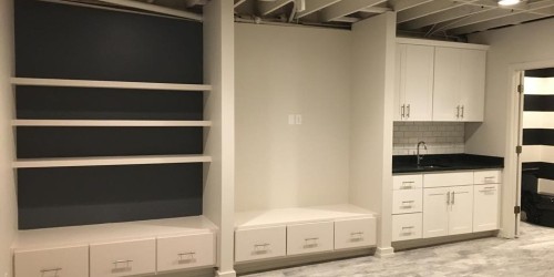 Basement remodel finished in Mountain Brook, Al 